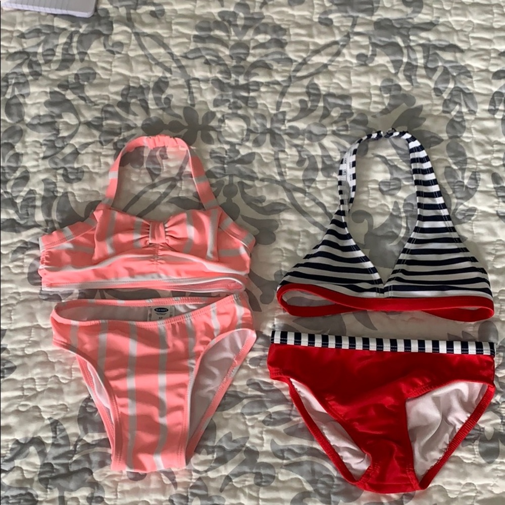 Two 4T bathing suits